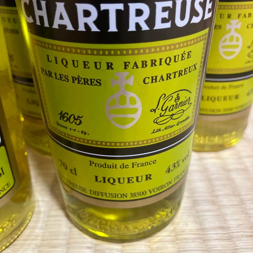 CHARTREUSE シャルトリューズ　リキュール 700ml 43% 5本