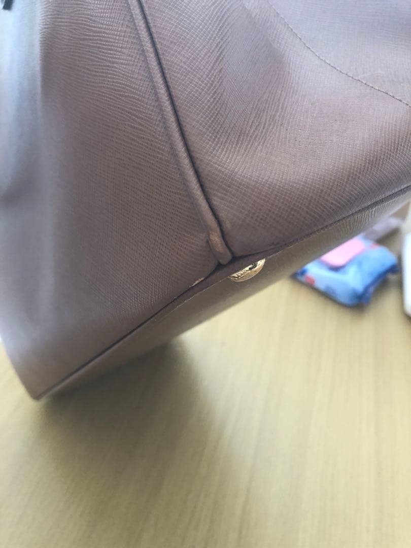 PRADA ガレリア　サフィアーノ　ビジネスバック