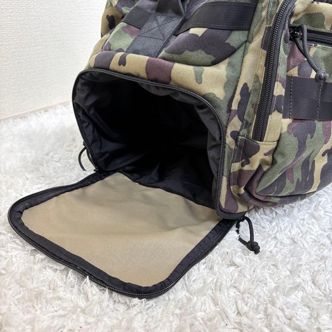 ✨美品✨ブリーフィング BRIEFING ゴルフ ボストンバッグ 迷彩 多機能