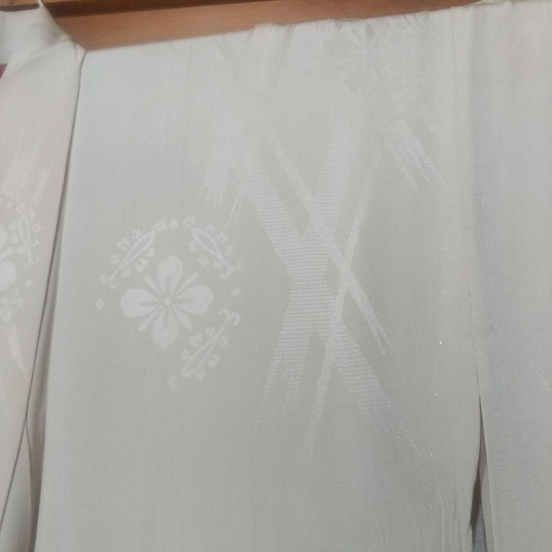 アンティーク 単衣 付け下げ訪問着 藤と蝶