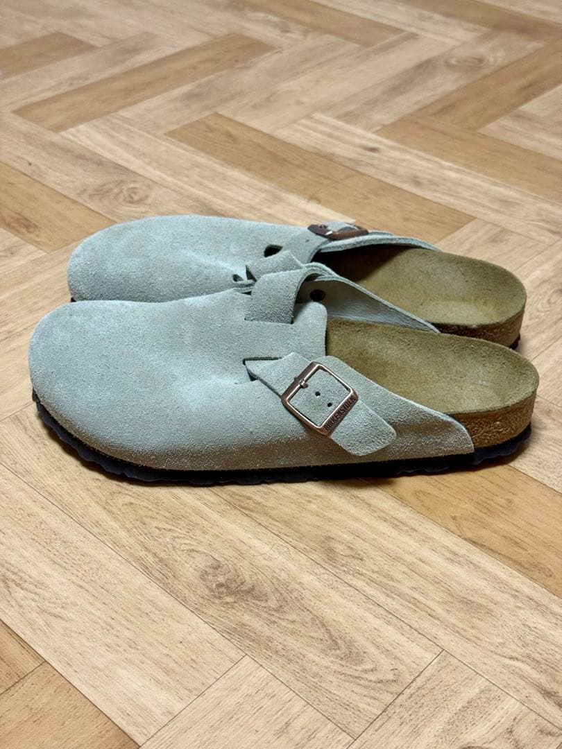 Birkenstock Boston 42 トープ　27cm サンダル