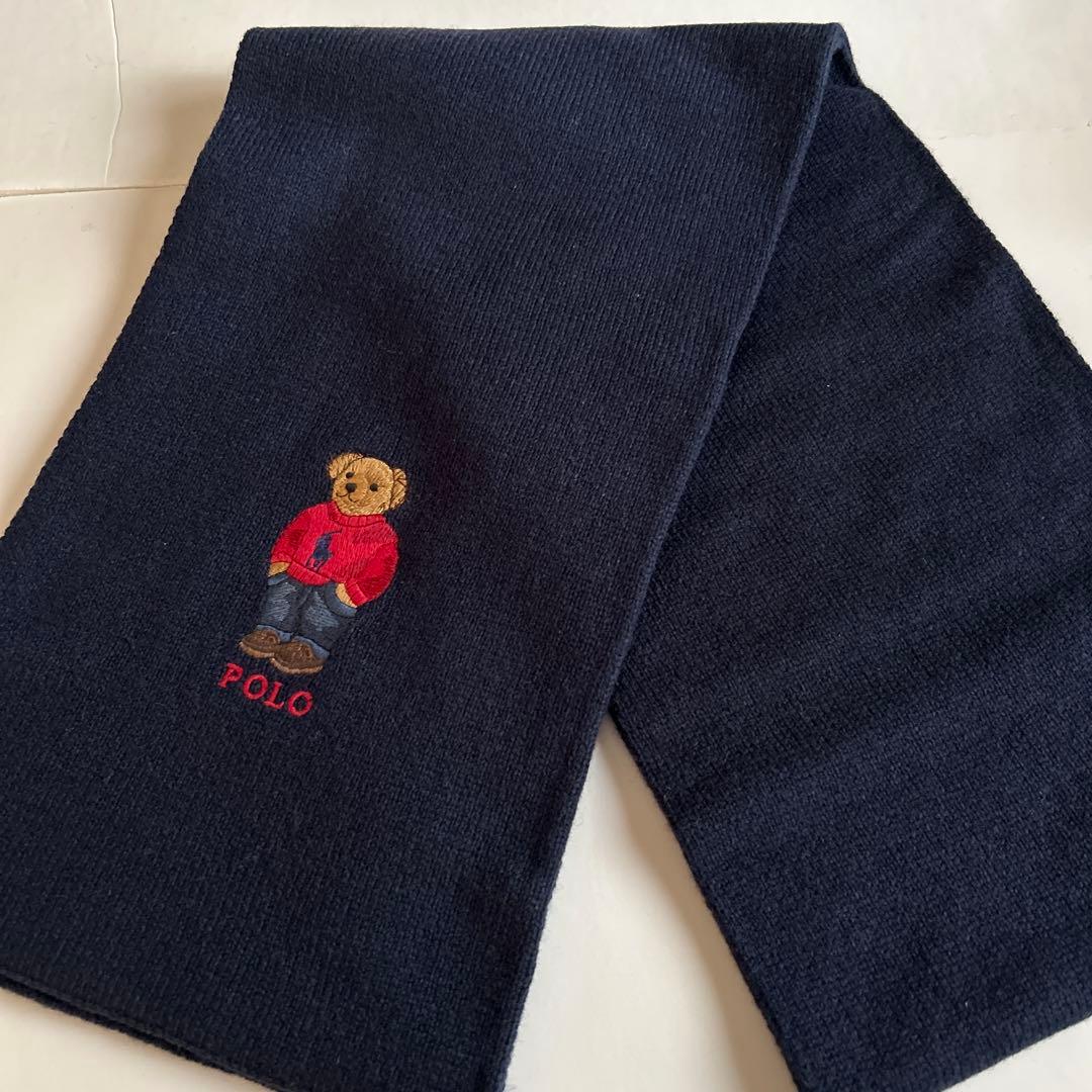 POLO•RALPH LAUREN•ポロラルフローレン•ベアマフラー•BEAR