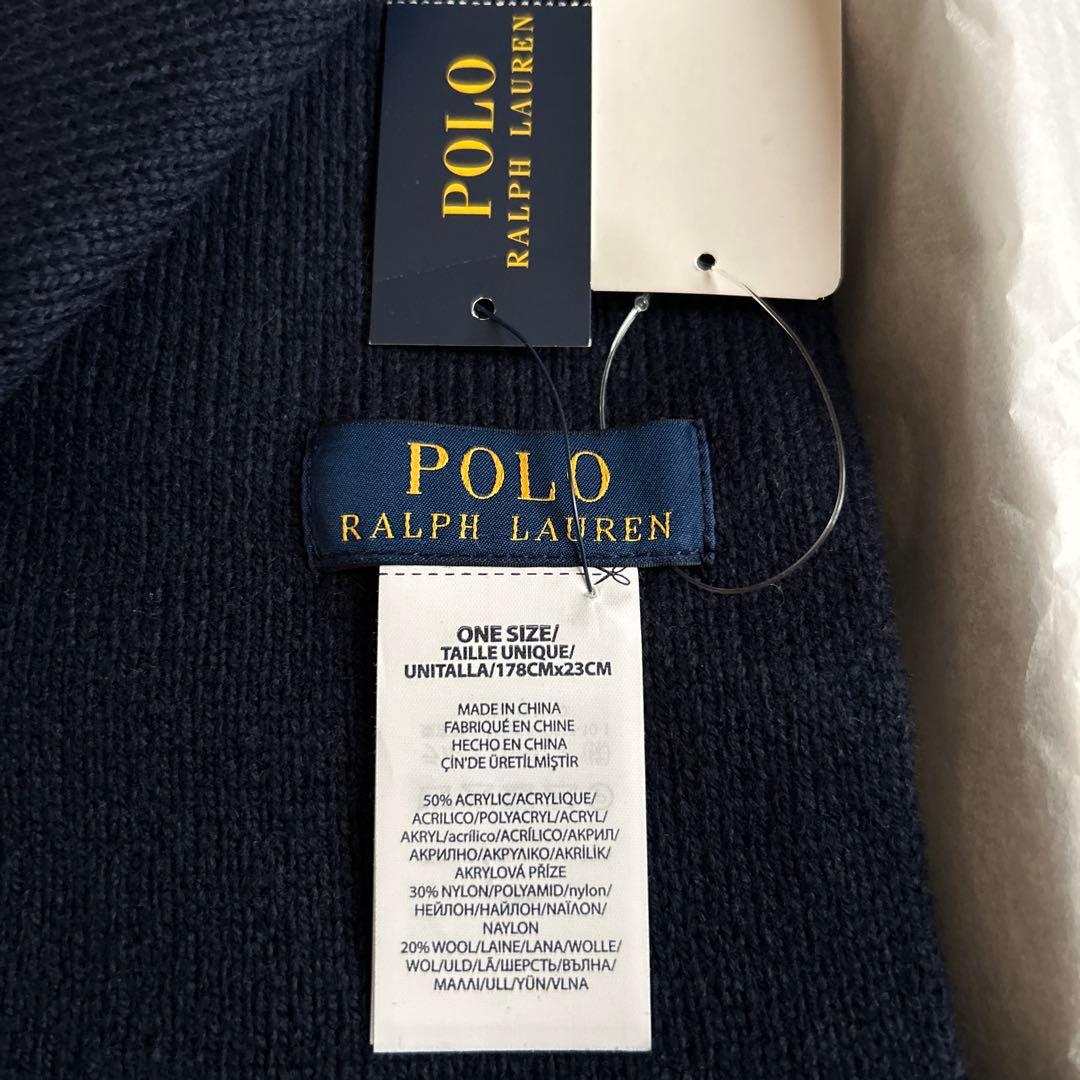 POLO•RALPH LAUREN•ポロラルフローレン•ベアマフラー•BEAR