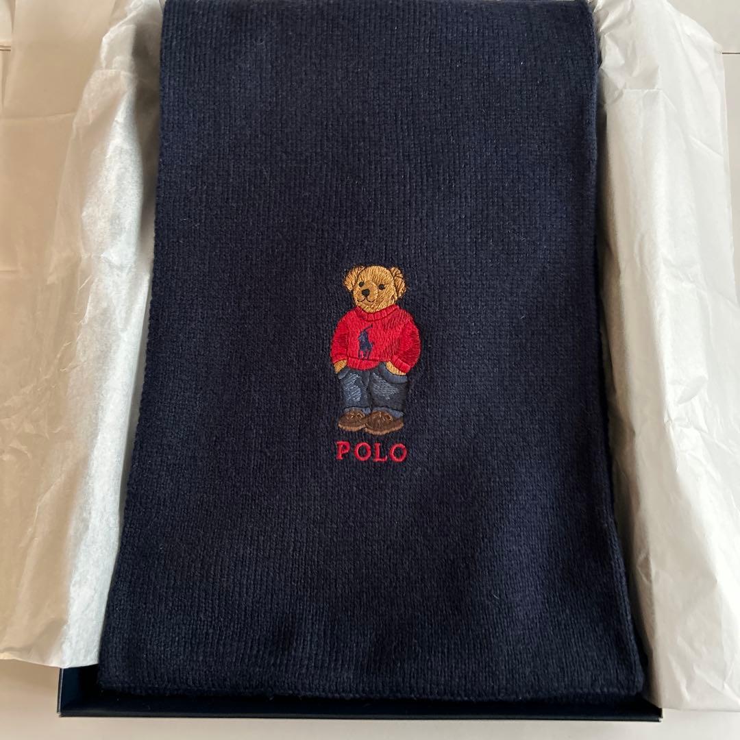 POLO•RALPH LAUREN•ポロラルフローレン•ベアマフラー•BEAR