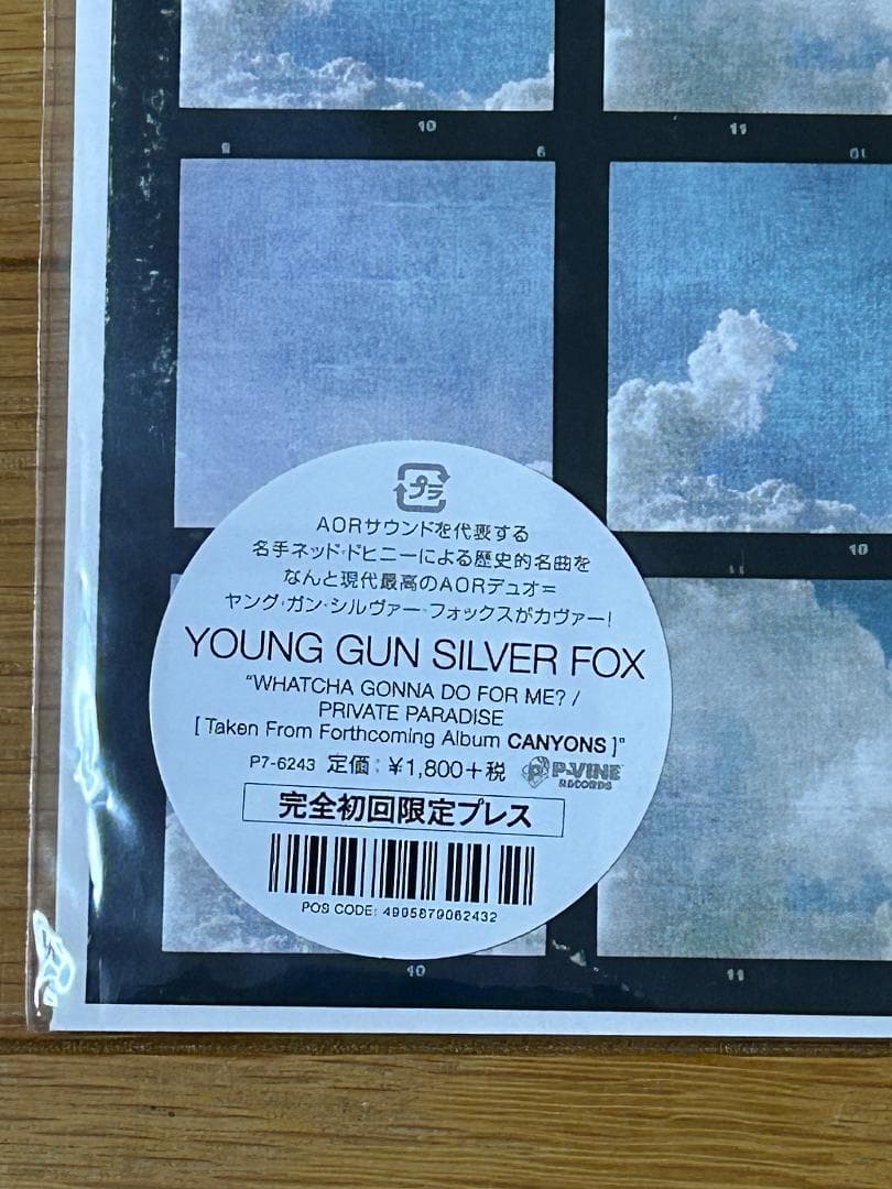 YOUNG GUN SILVER FOX 7inch Ned Dohenyカバー