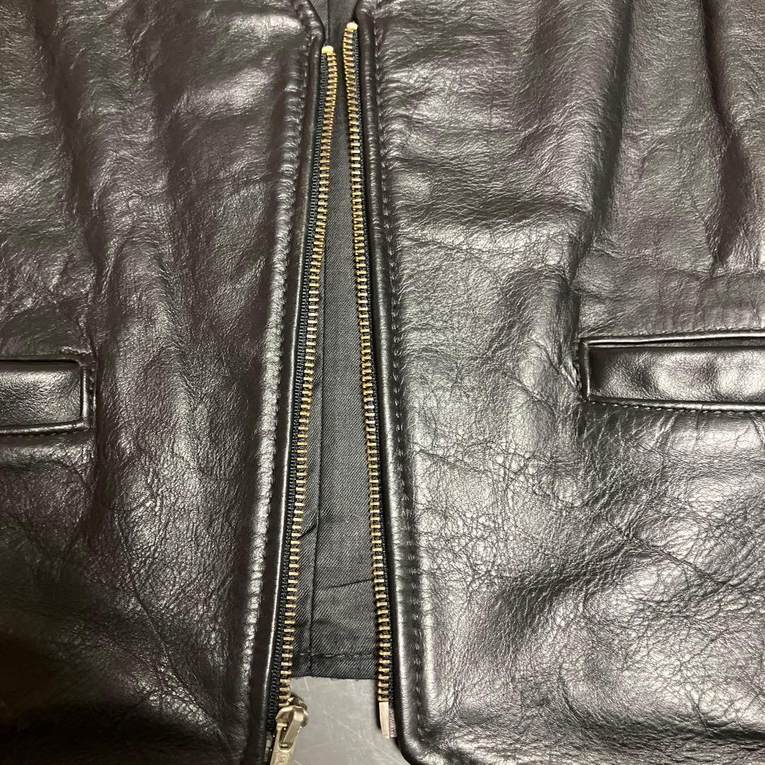 vansonレザーベスト