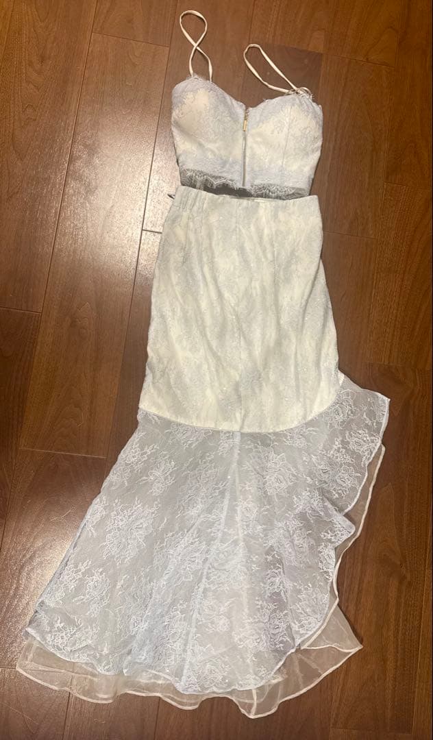 ローブドフルール　オーガンジーセパレートドレス