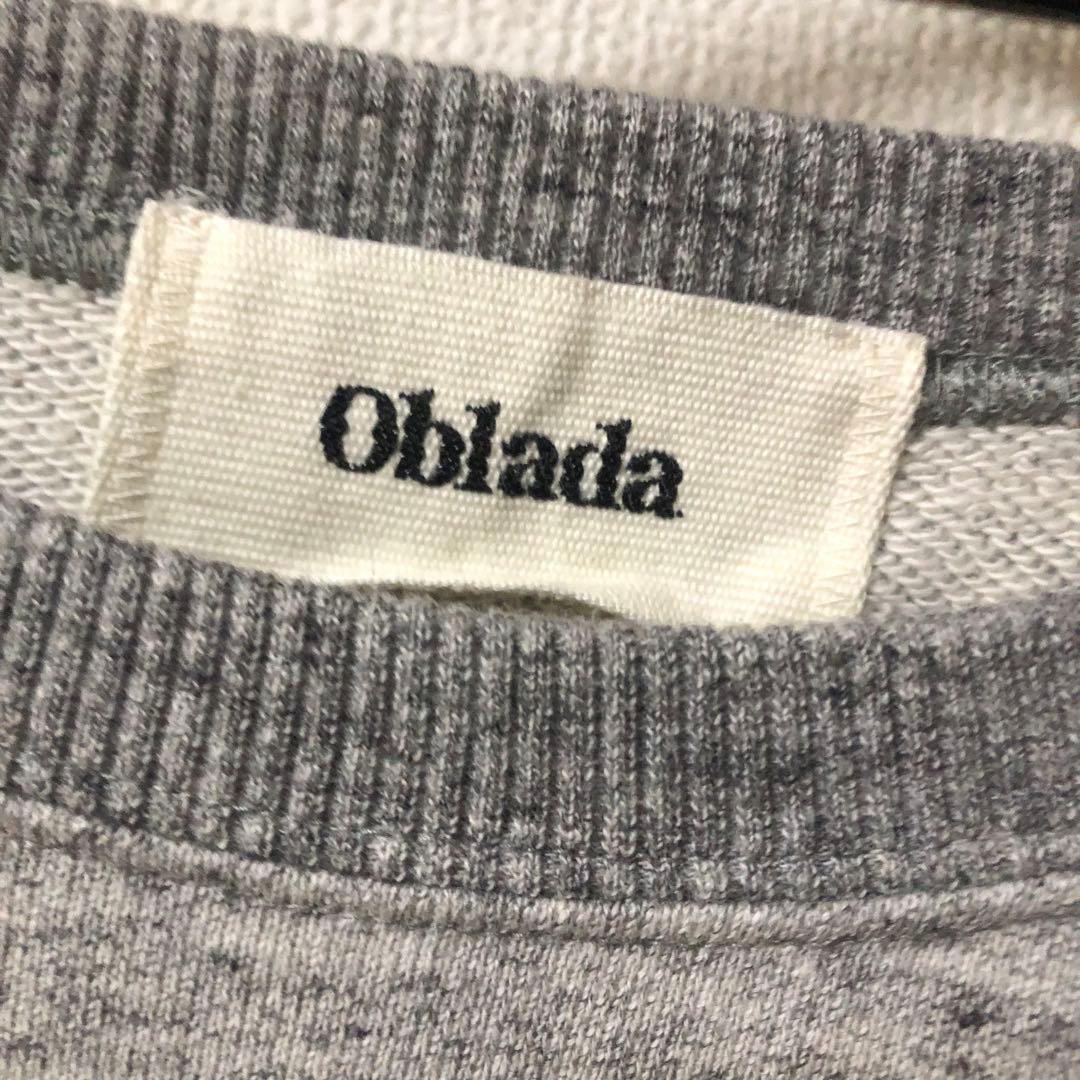 Oblada アインシュタイン プリント スウェット