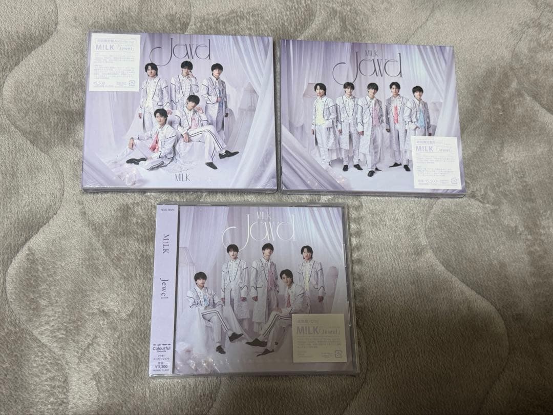 M!LK Jewel 初回A.B.通常 新品未開封