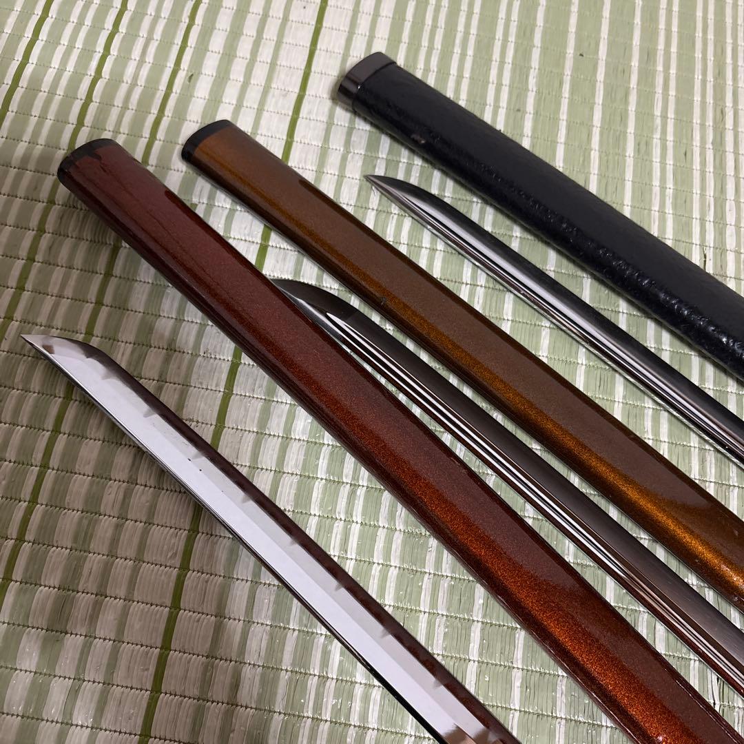 模造刀　模擬刀　小柄　武士　侍　伝統工芸　剣　ソード　太刀　　鍔　3本セット