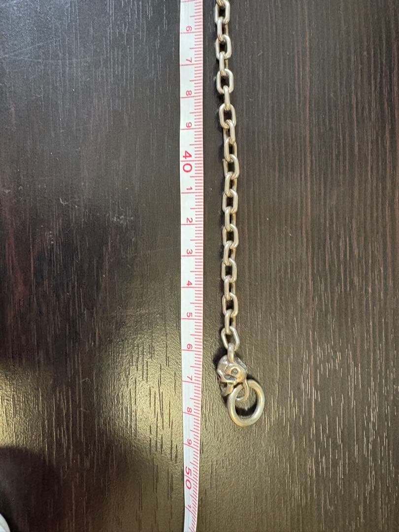 ガボール タイプ スカル チェーン Silver925