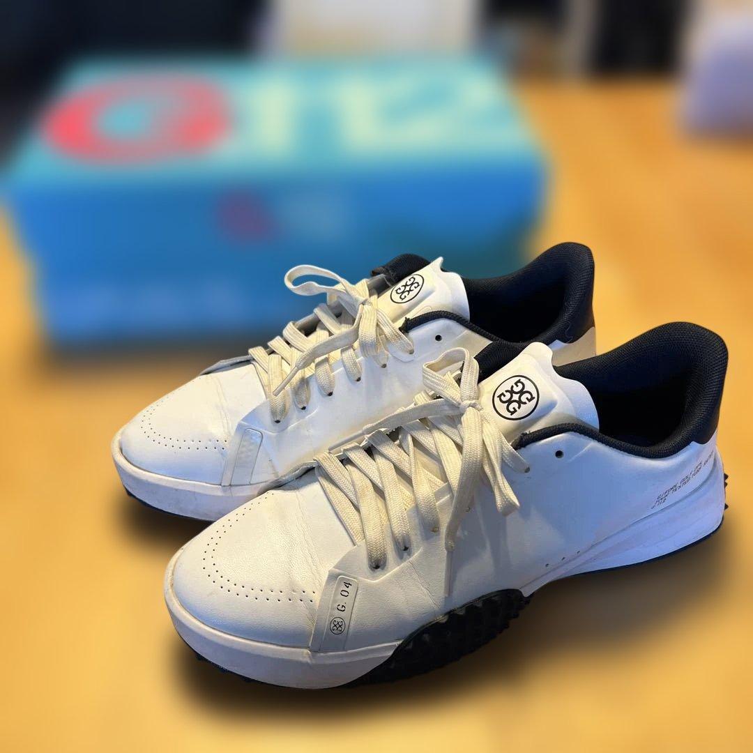 G/FORE G.12 ゴルフシューズ ホワイト/ネイビー