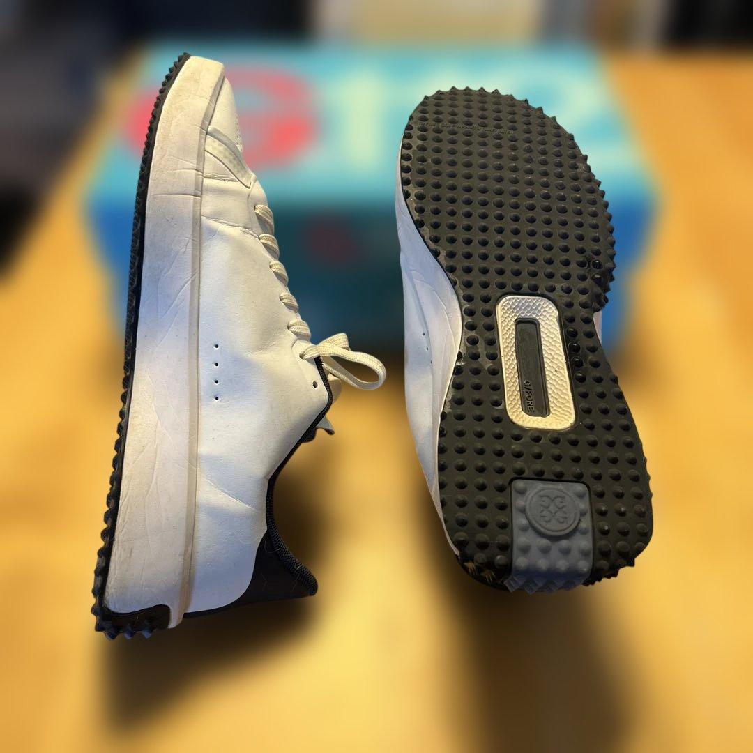 G/FORE G.12 ゴルフシューズ ホワイト/ネイビー