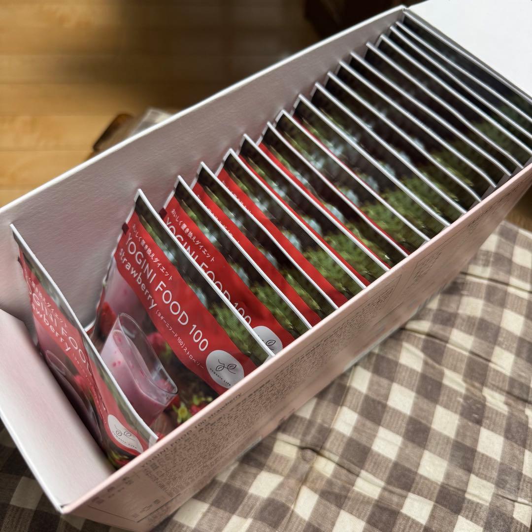 YOGINI FOOD 100 フルーツミックス＆ストロベリー 42袋