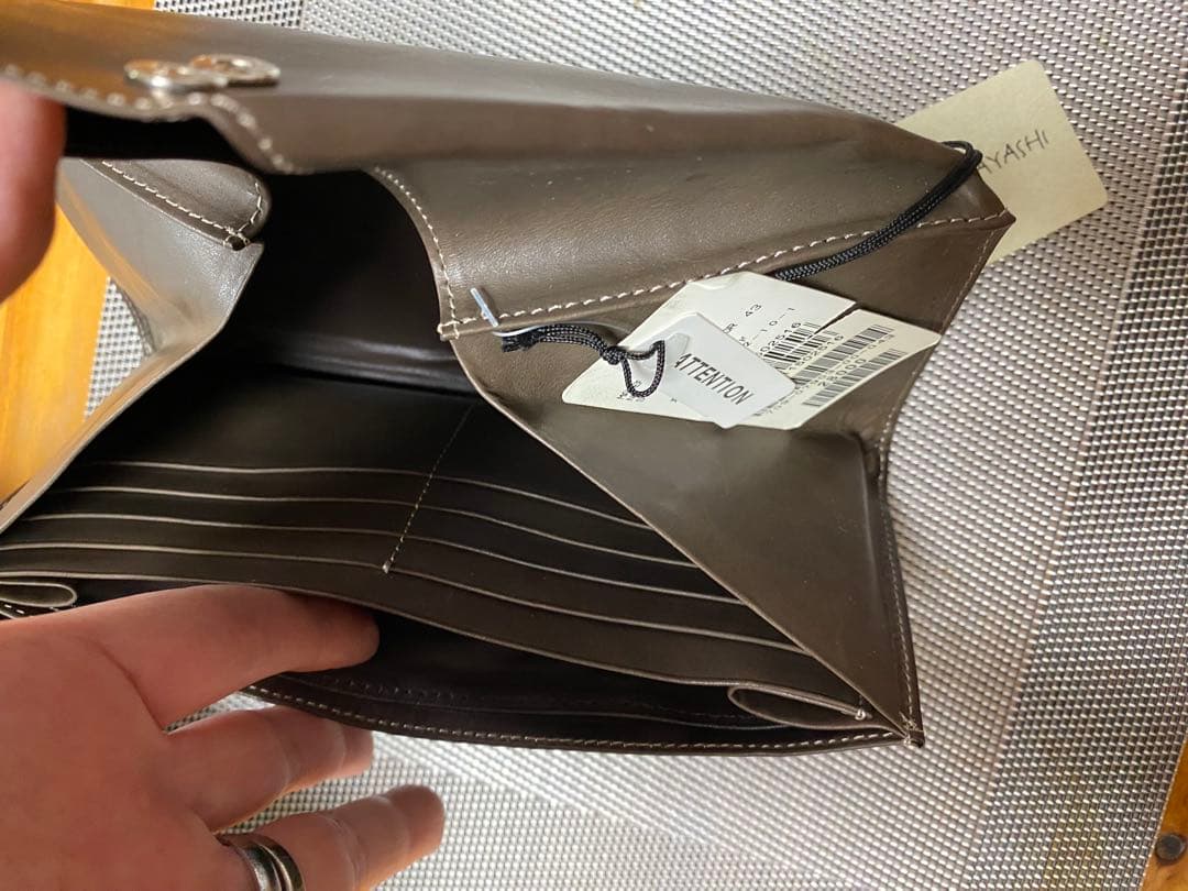 HIROKO HAYASHI ダークブラウン 長財布