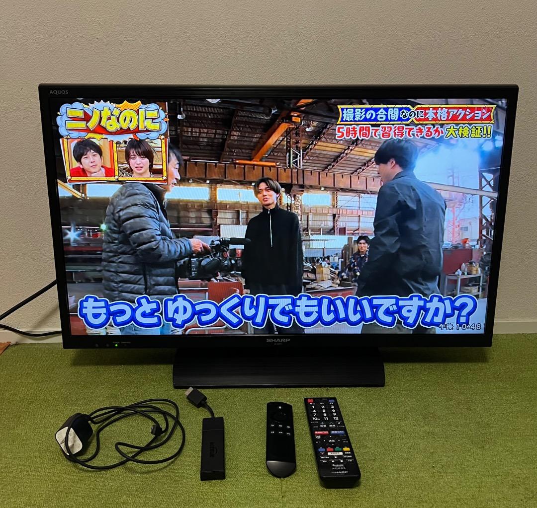 シャープ Fire tv Stick付き テレビ 32V型