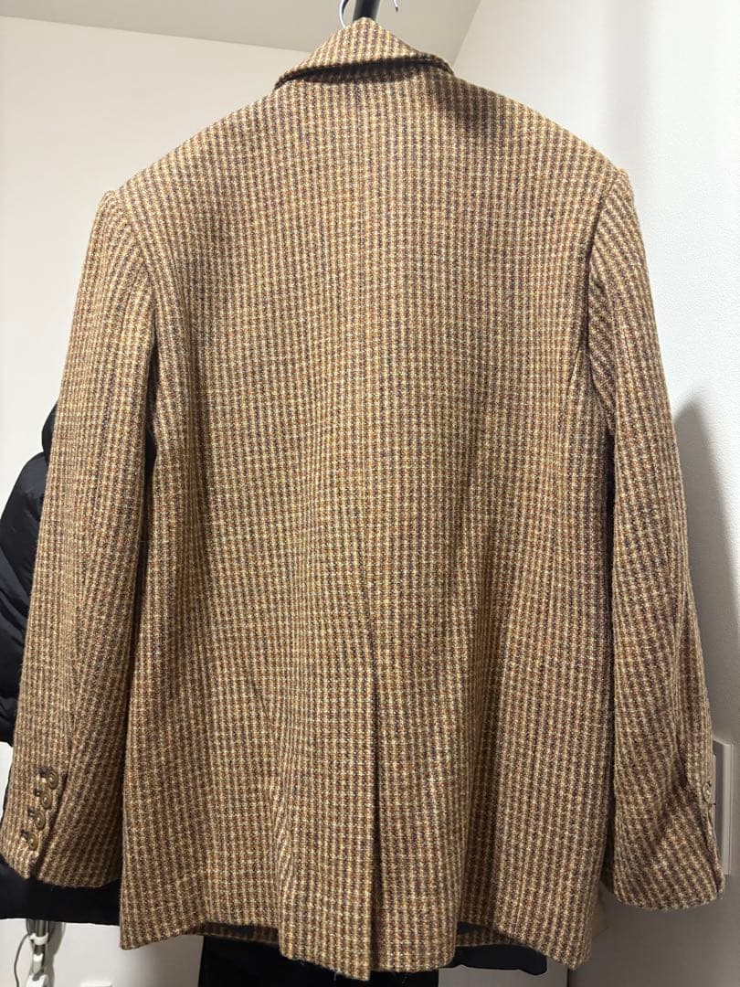 ジャケット・アウター todayful wool100% check jacket
