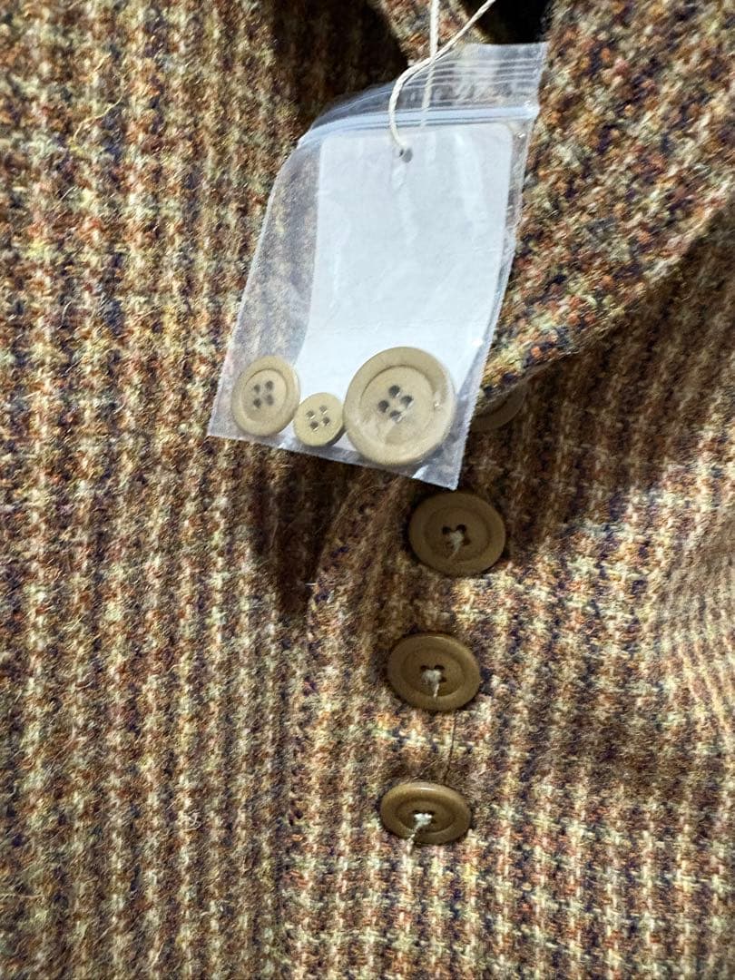 ジャケット・アウター todayful wool100% check jacket