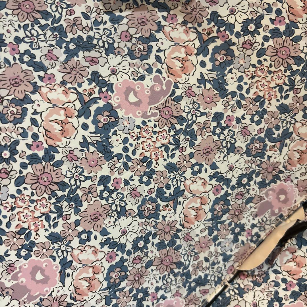 万博×リバティ風傘　晴雨兼用