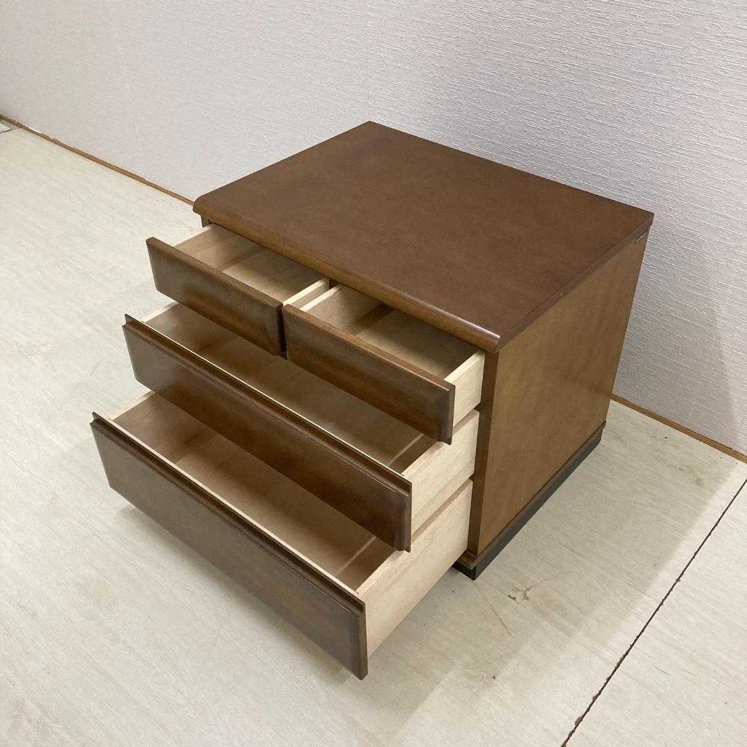 【カリモク】３段チェスト　タンス　テレビ台　ローボード