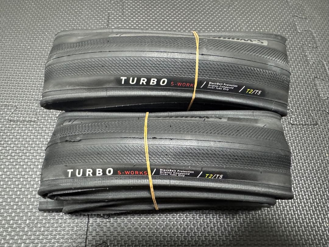 TURBO S-WORKS クリンチャータイヤ T2/T5 26mm 2本セット