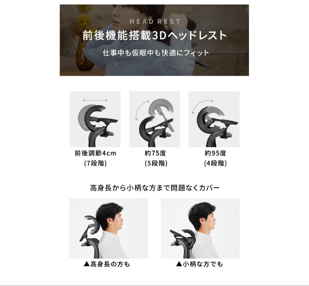 ErgoSiesta エルゴシエスタEastForceオフィスチェアデスクチェア