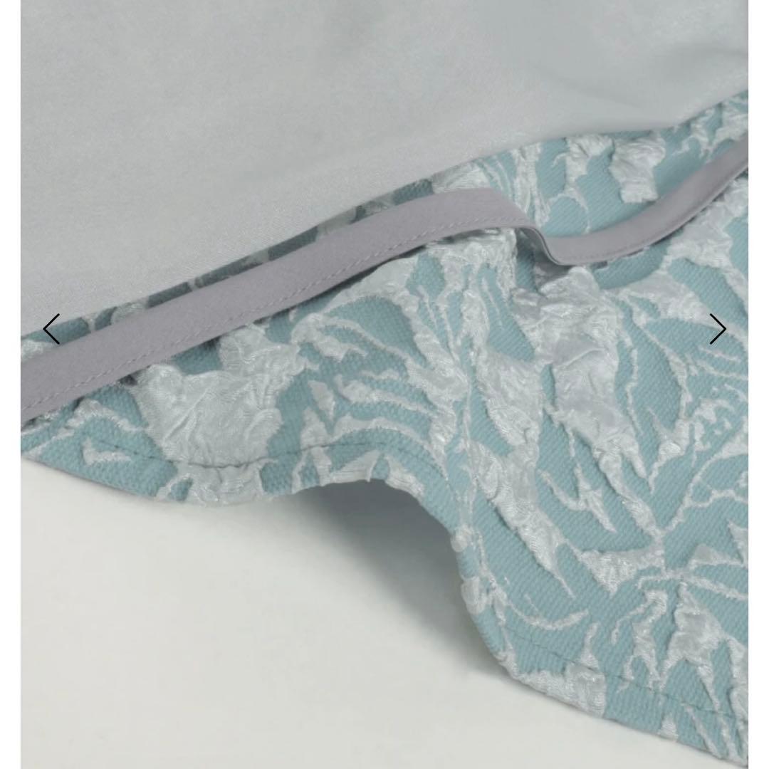 ヤマダヤ　Rire Fete ふくれジャガードバックリボンドレス