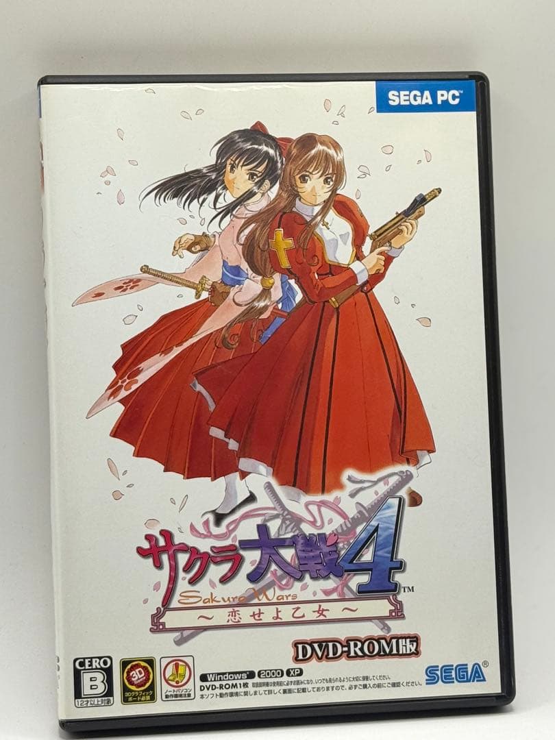 SEGA PC サクラ大戦 3・4 DVD-ROM ソフト セット