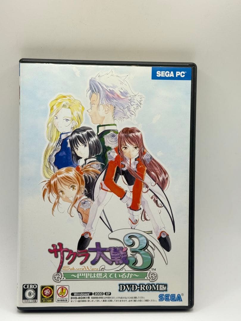 SEGA PC サクラ大戦 3・4 DVD-ROM ソフト セット