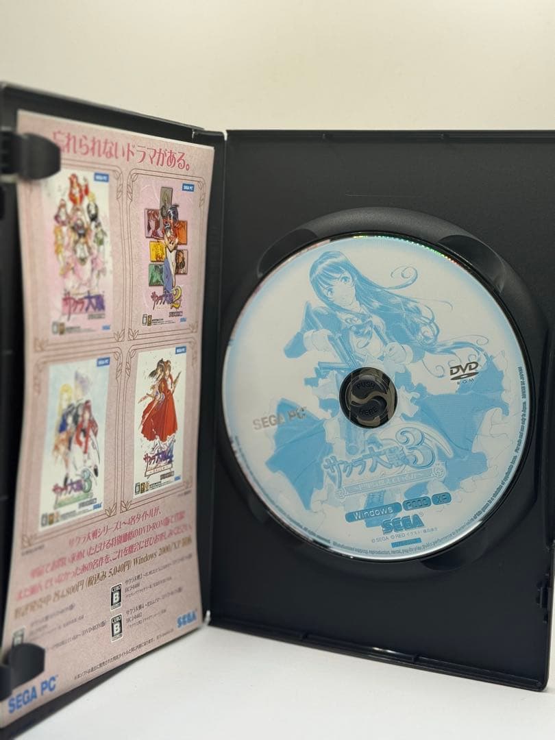 SEGA PC サクラ大戦 3・4 DVD-ROM ソフト セット