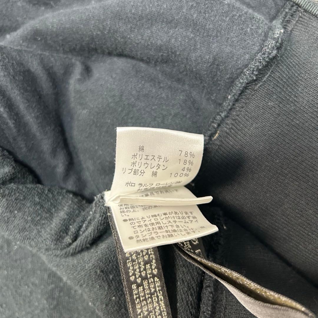 超希少 黒 ピンク ラルフローレン ジップアップ トレーナー ハイネック Y2K