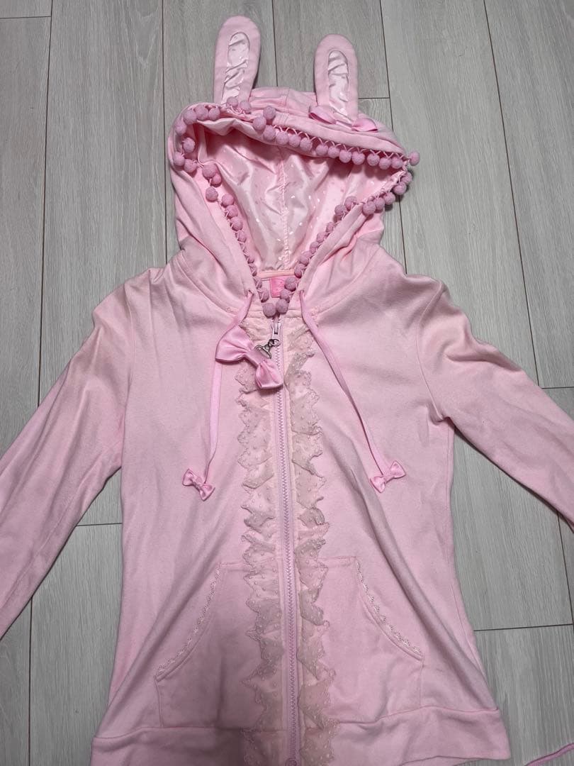 Angelic Pretty うさみみパーカー アンジェリックプリティ アンプリ