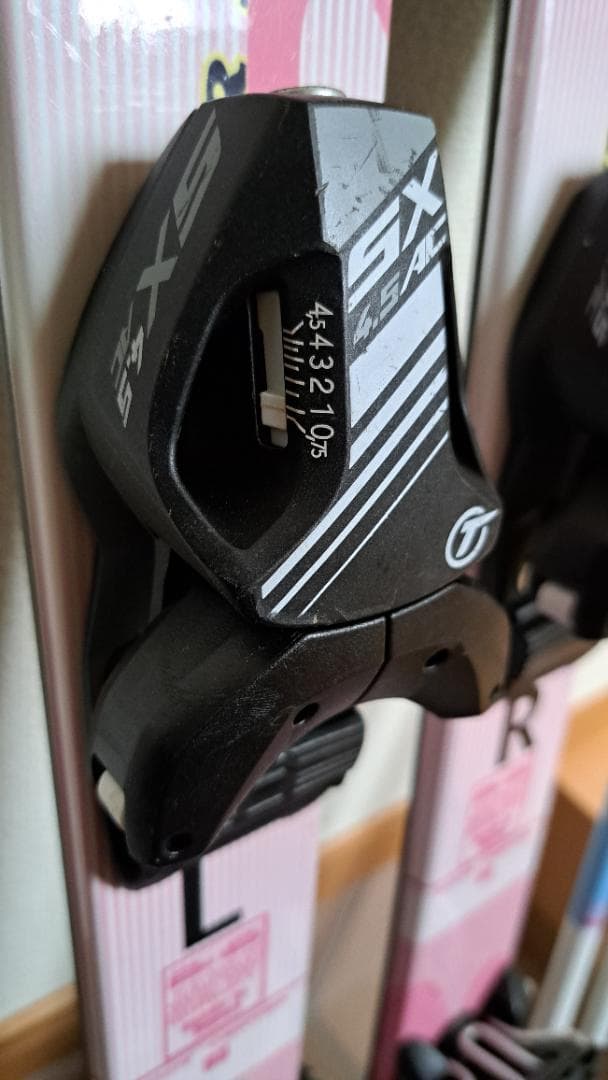 ジュニア用スキーセット98cm ブーツ21cm ストック68cm 小学低学年向け