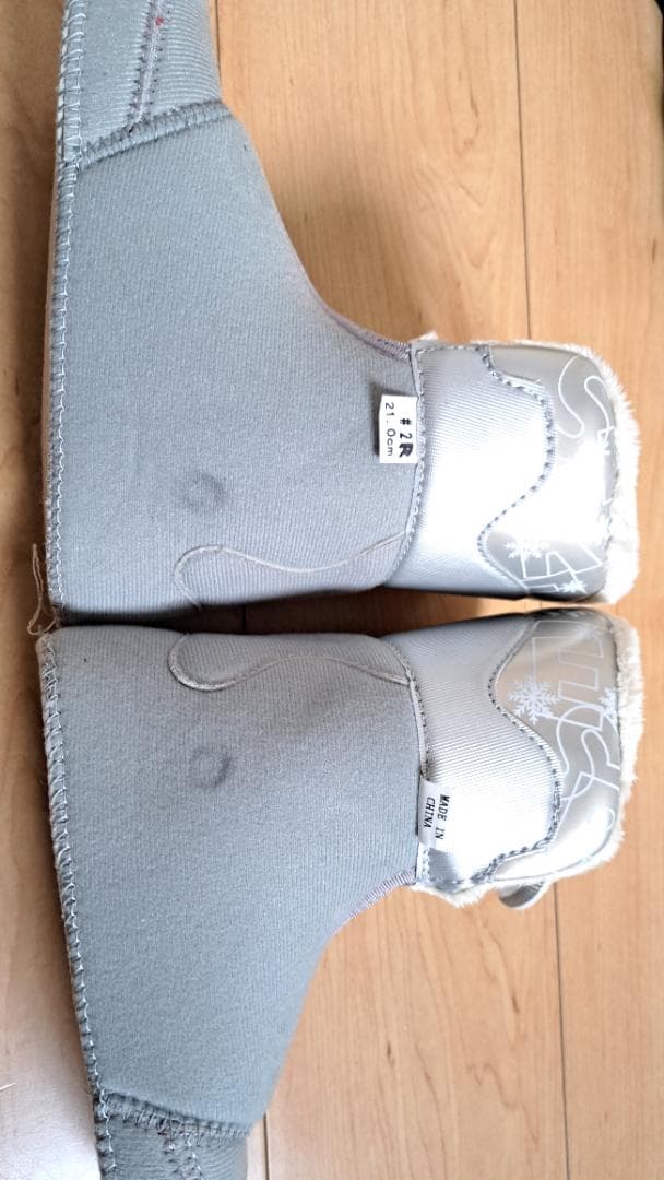 ジュニア用スキーセット98cm ブーツ21cm ストック68cm 小学低学年向け