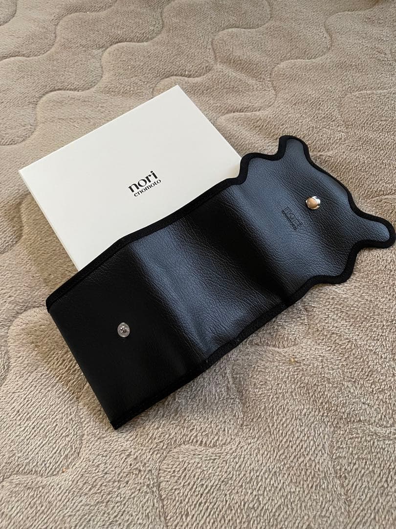 nori enomoto 黒 レザー ウォレットケース
