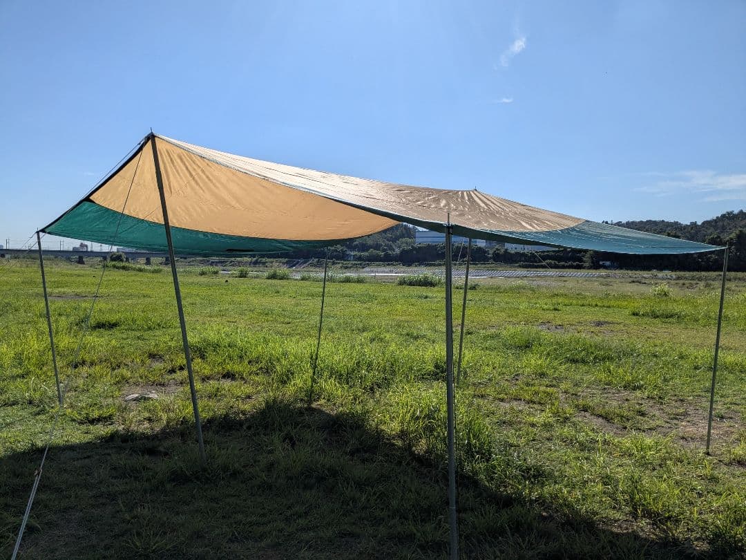 【美品】コールマン　スクエアタープDX　キャンプ、アウトドアに！