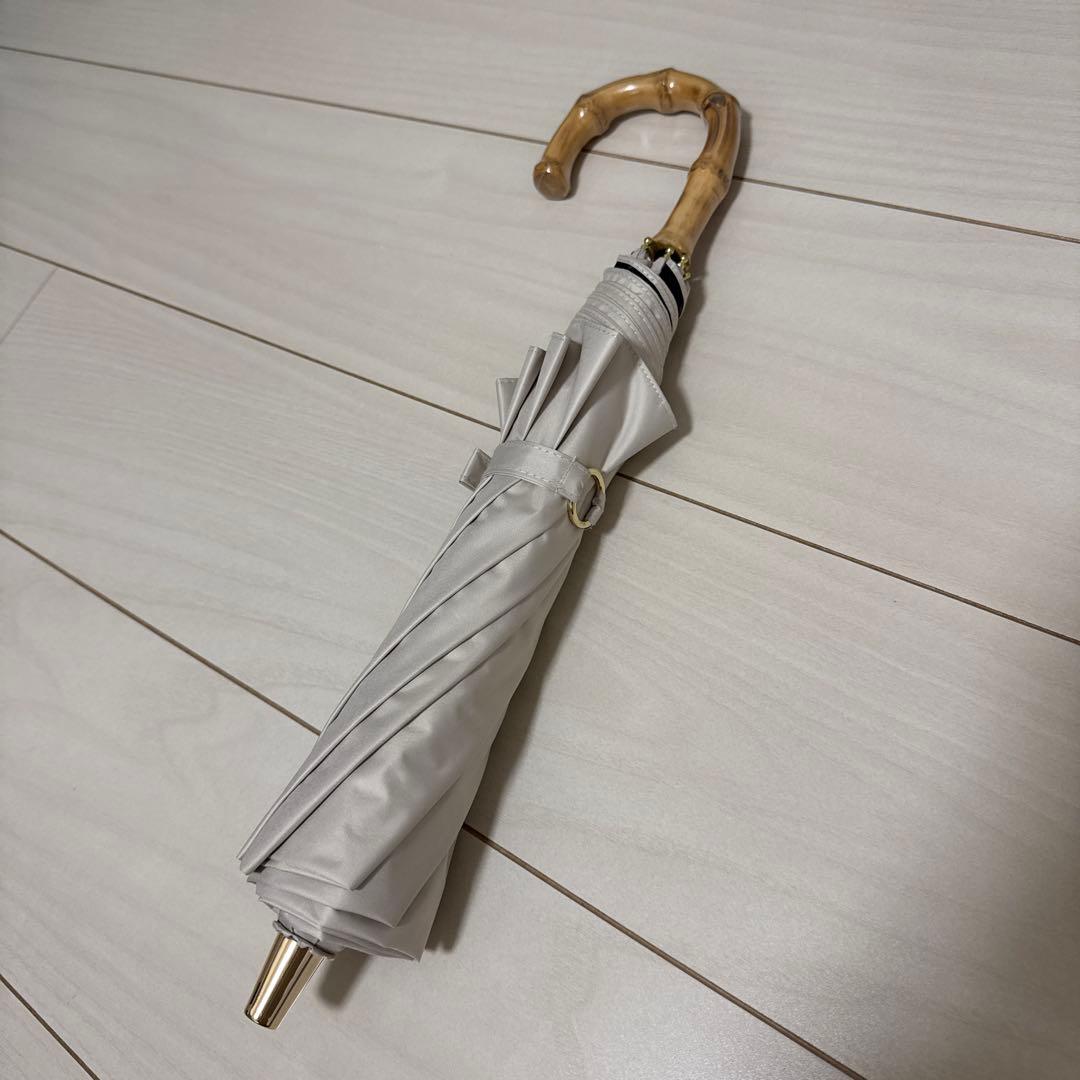 mukii 折りたたみ日傘 ベージュ