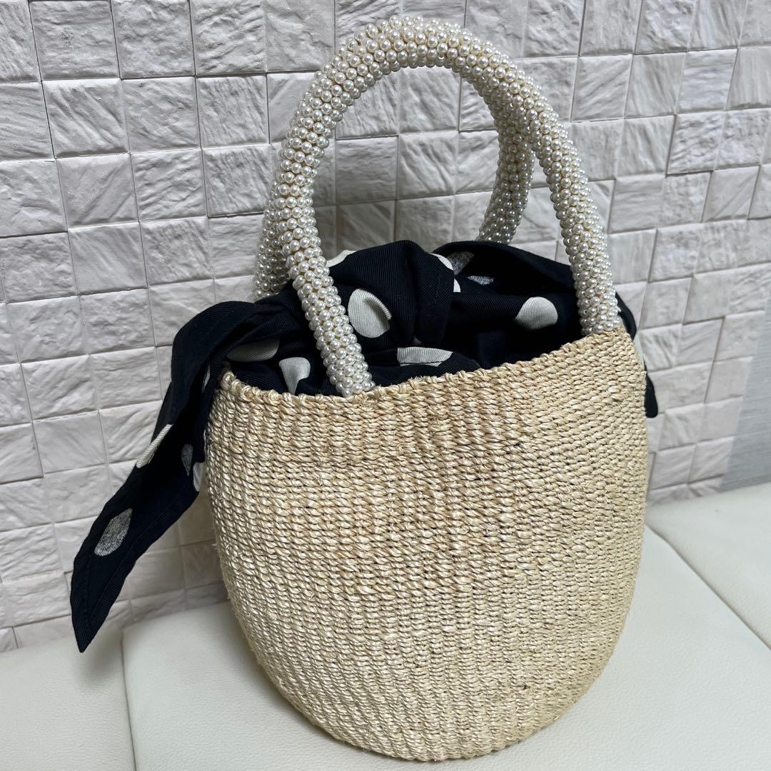 LANVIN en Bleu ランバンオンブルー かごバッグ コクリコカゴバッグ