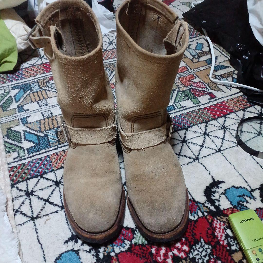 REDWING 8268 エンジニアブーツ スウェード　サイズ 7D