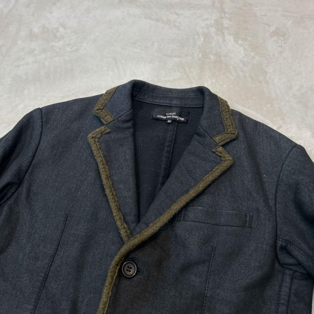 tricot COMME des GARCONS パイピングジャケット Mサイズ