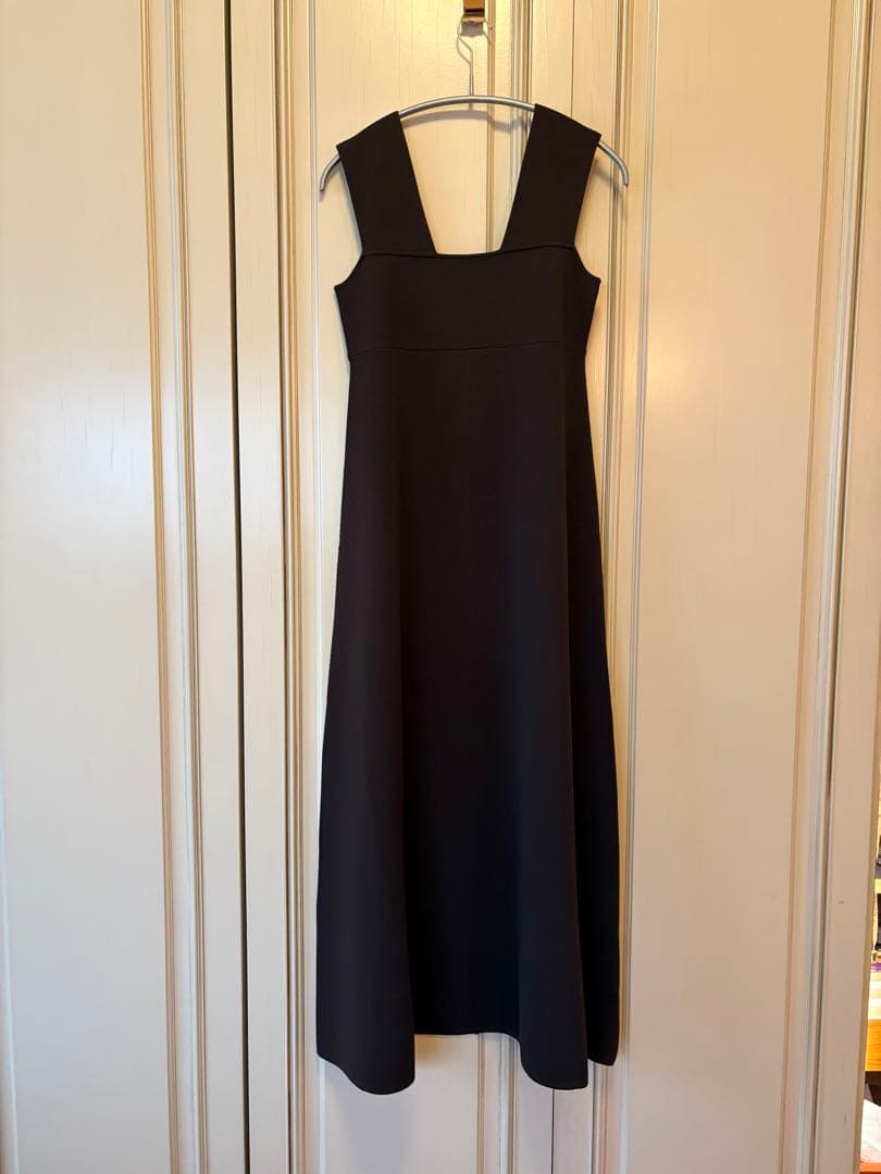 NOBLE ブラウン ミニマリストワンピース