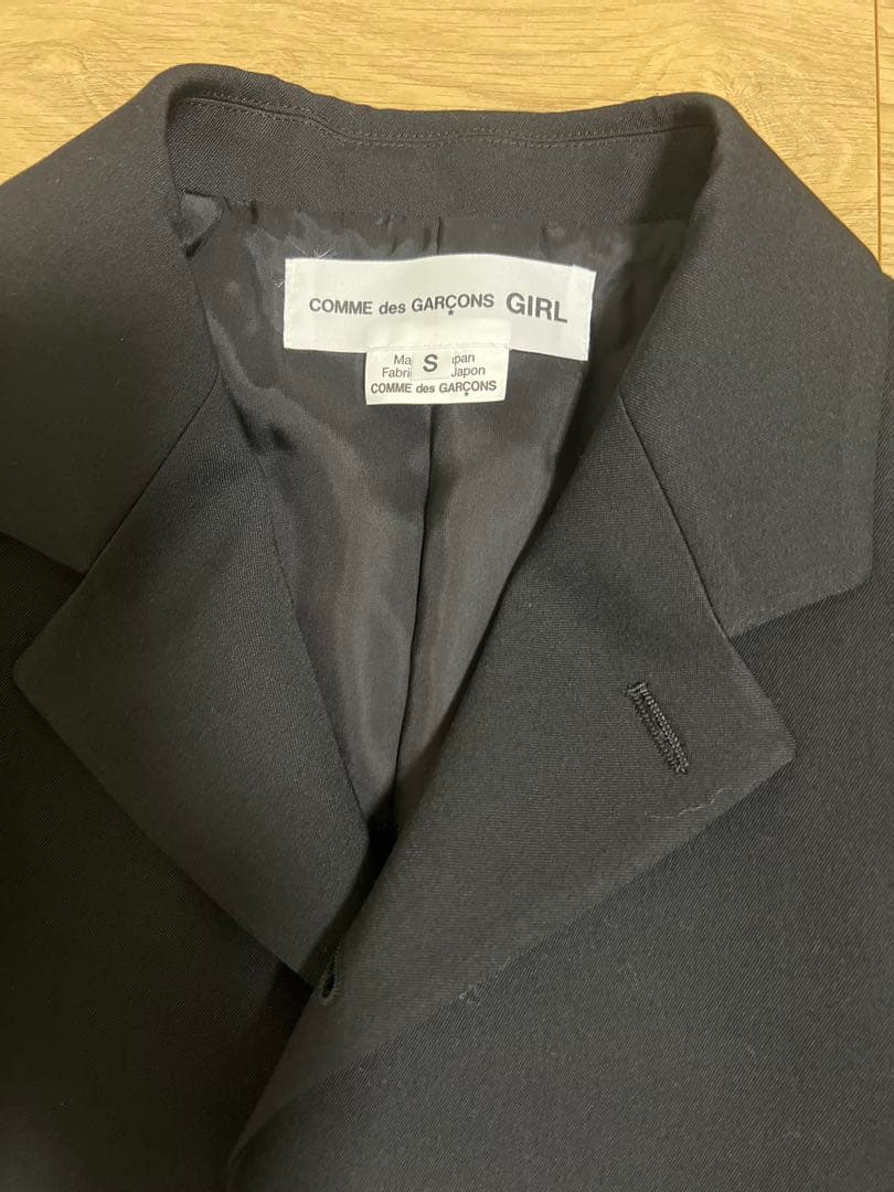新品 今期購入 コムデギャルソンガール 定番ジャケット