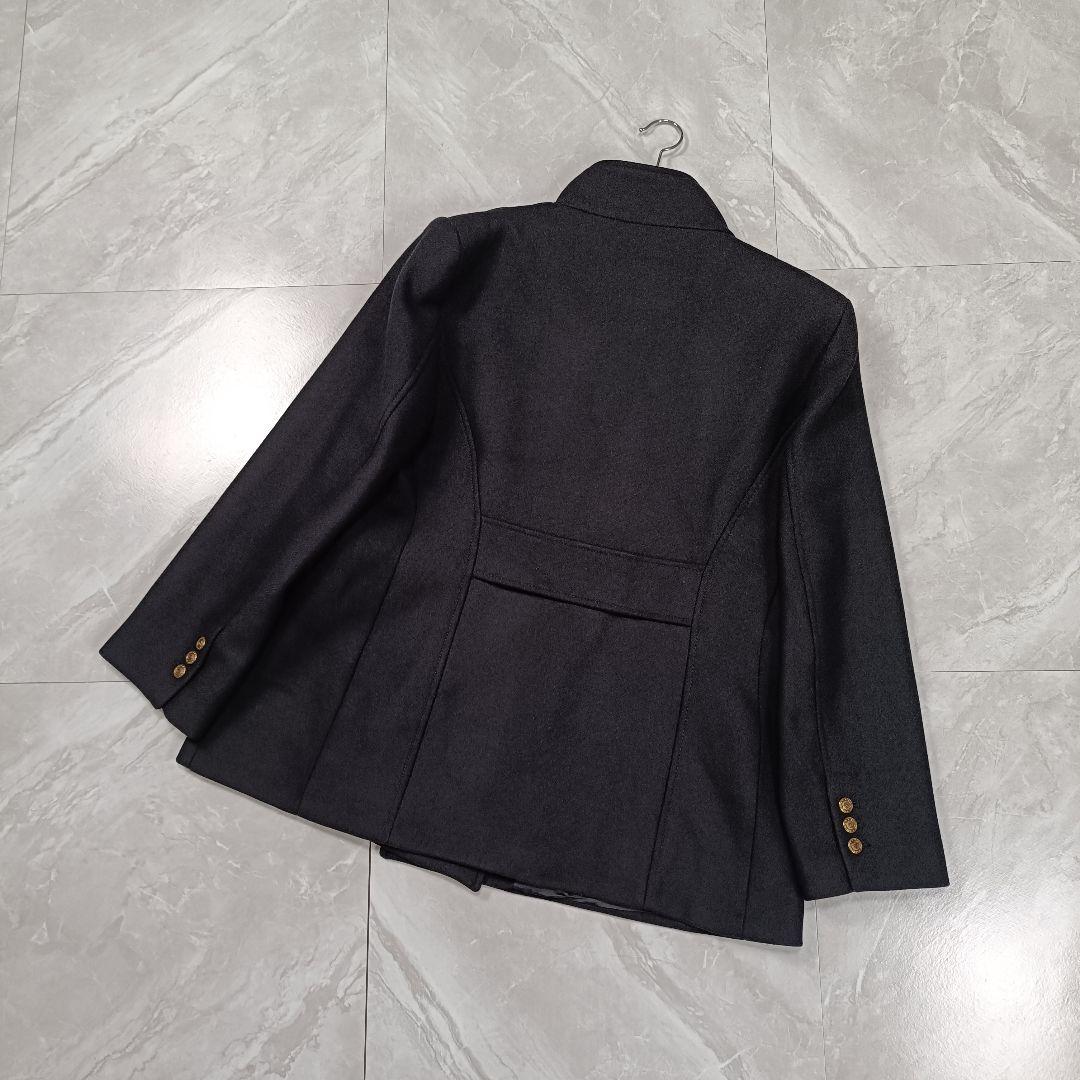 ザラ ZARA ナポレオンコート MANTECO 金ボタン ウールコート XXL