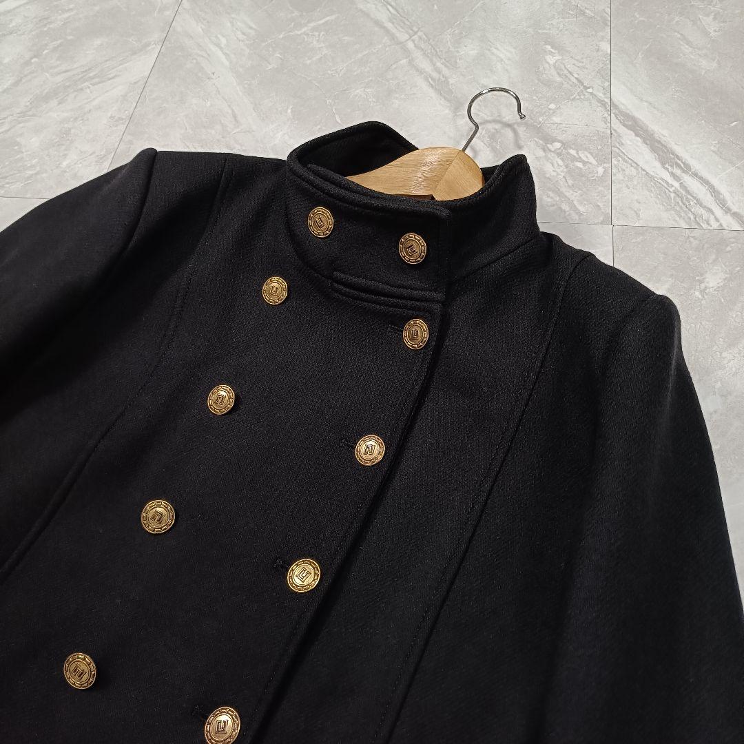 ザラ ZARA ナポレオンコート MANTECO 金ボタン ウールコート XXL