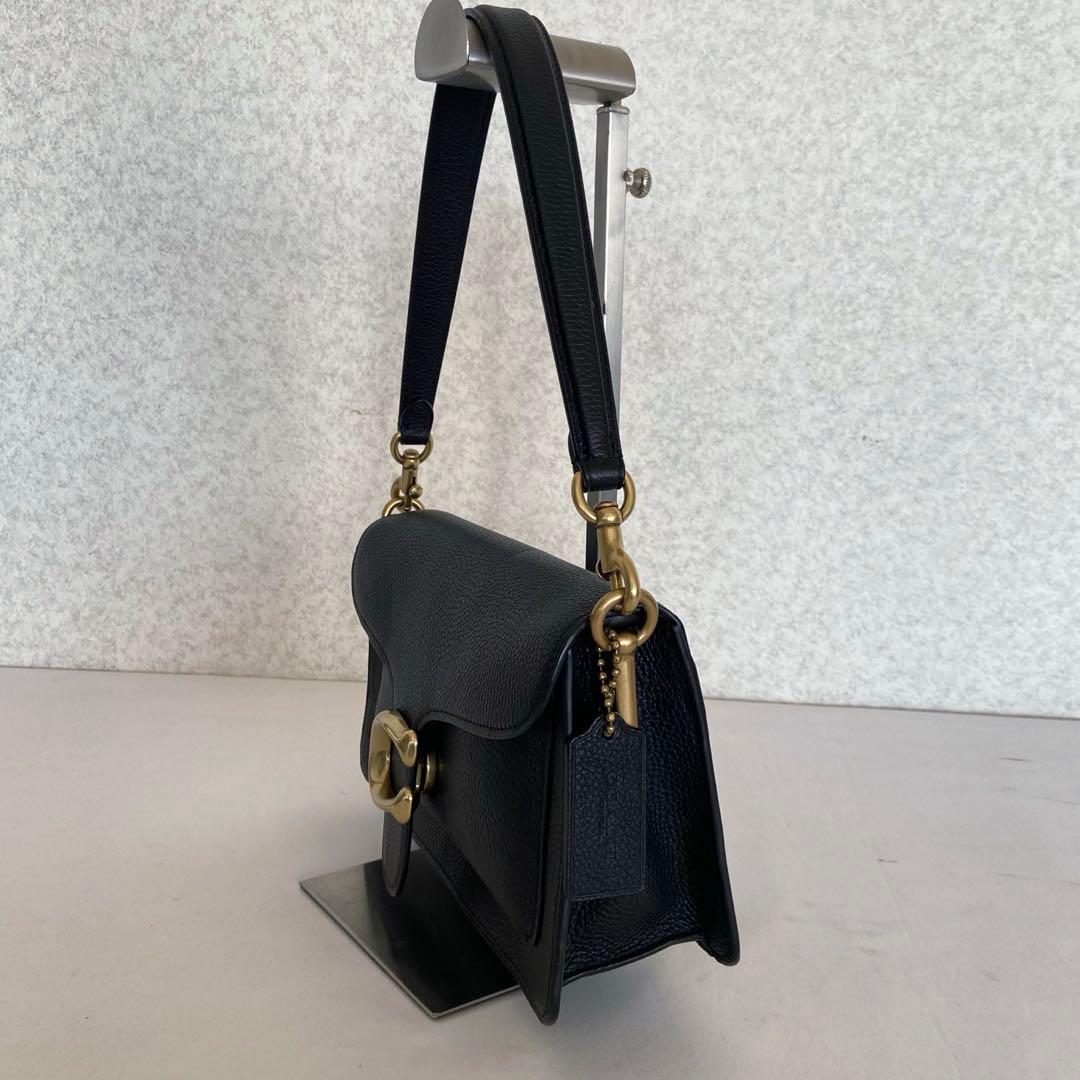 COACH コーチ タビー ショルダーバッグ 26 本革 2way ブラック