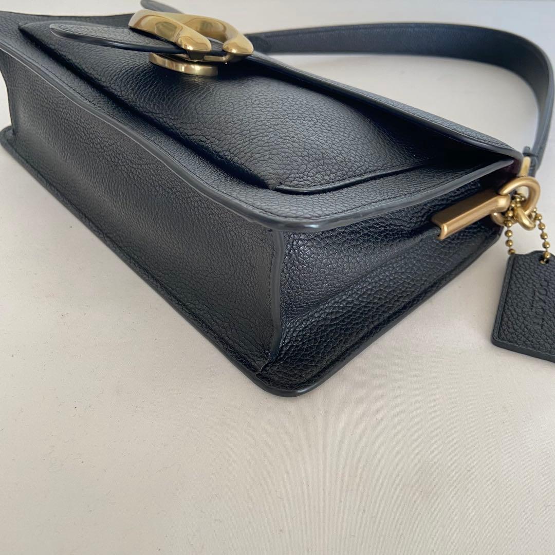 COACH コーチ タビー ショルダーバッグ 26 本革 2way ブラック