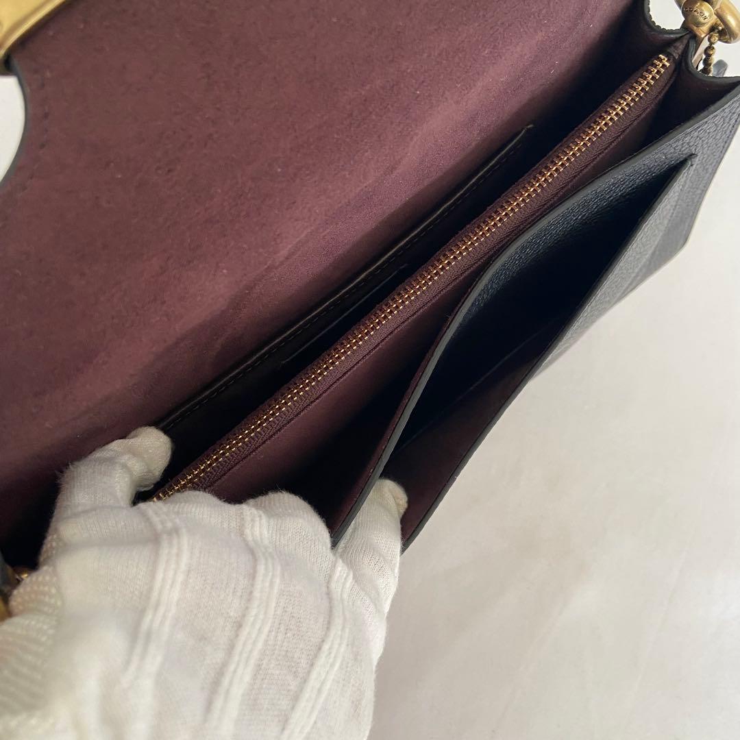 COACH コーチ タビー ショルダーバッグ 26 本革 2way ブラック