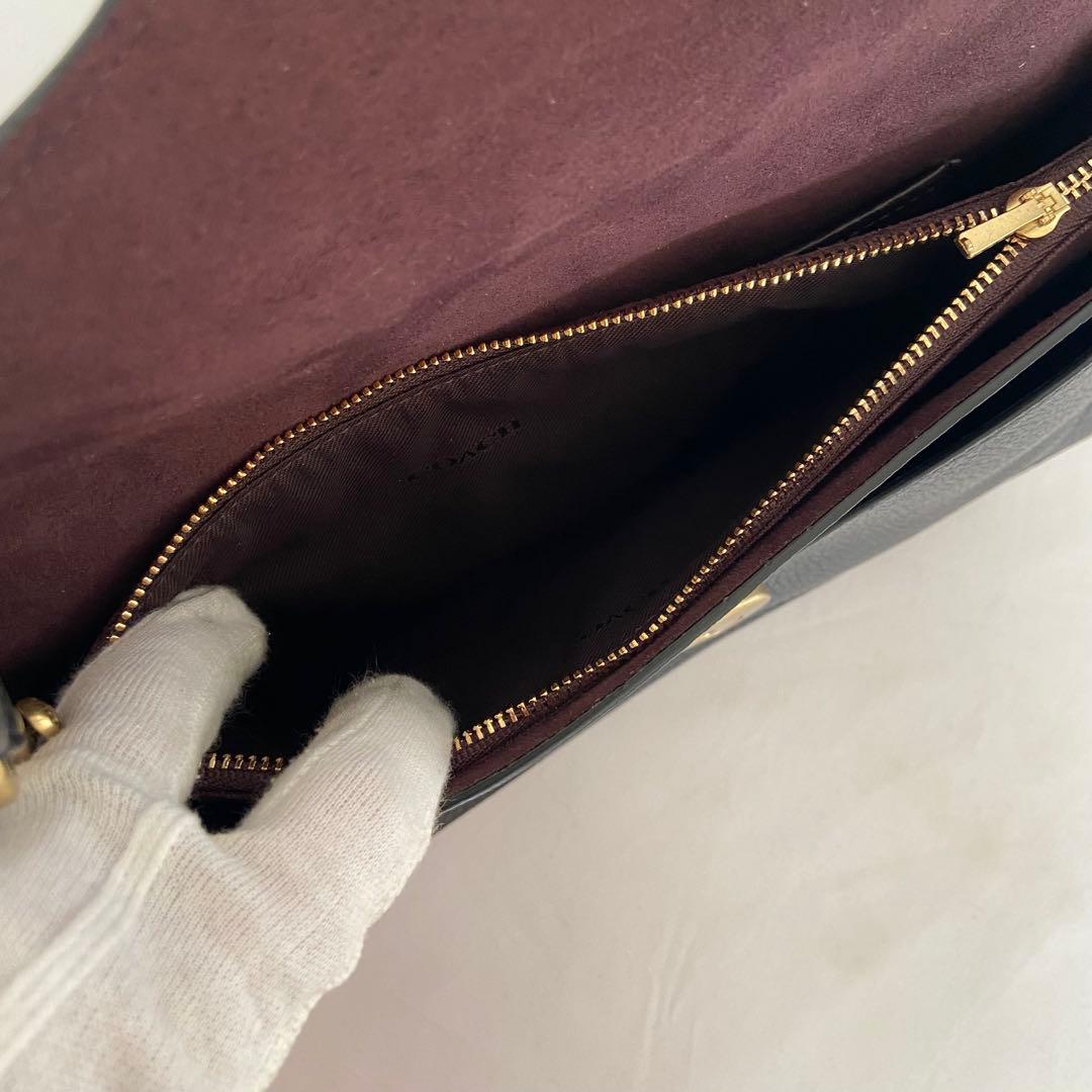 COACH コーチ タビー ショルダーバッグ 26 本革 2way ブラック