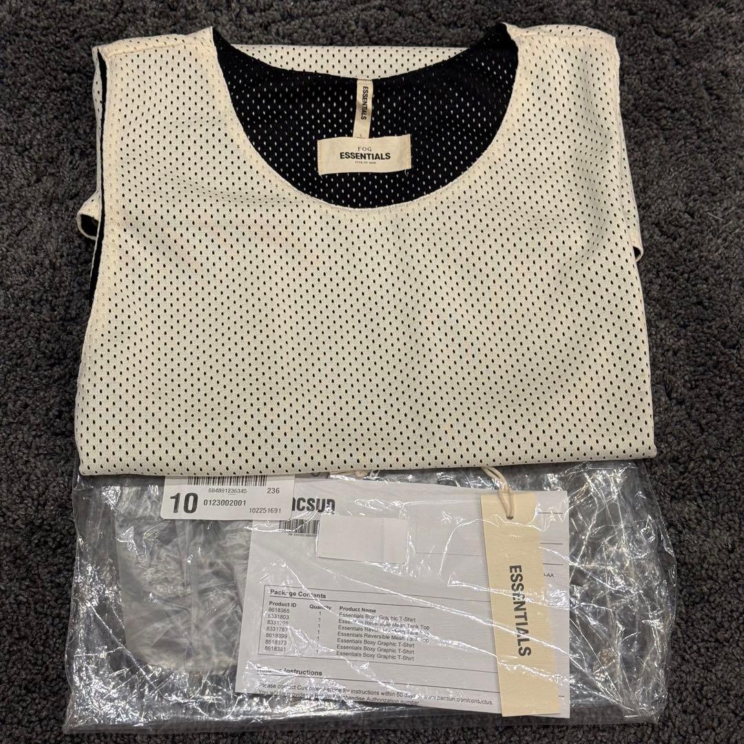 新品 Essentials エッセンシャルズ リバーシブル タンクトップ L