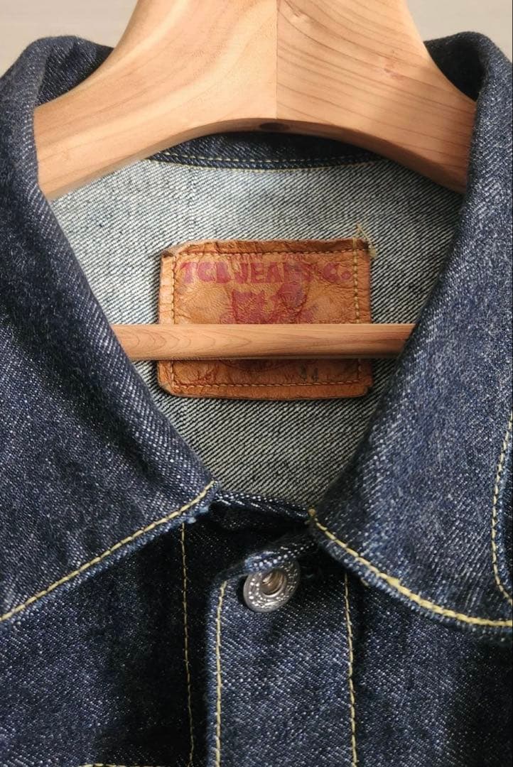 ⭐︎TCBデニムバック付⭐︎TCB Jeans S40's Jacket 44 ⭐︎